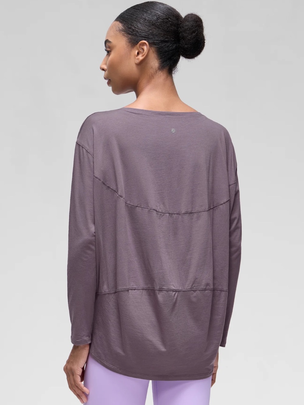 Pima Cotton Boat Neck Long Sleeve